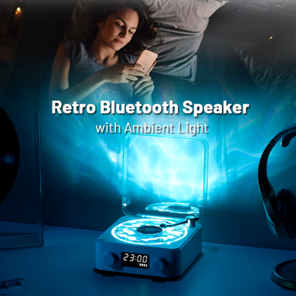 Vinilo Retro con Bluetooth